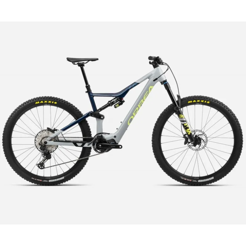 Ieftin Bicicletă ORBEA RISE H10 L Iceberg Grey-Moondust Blue